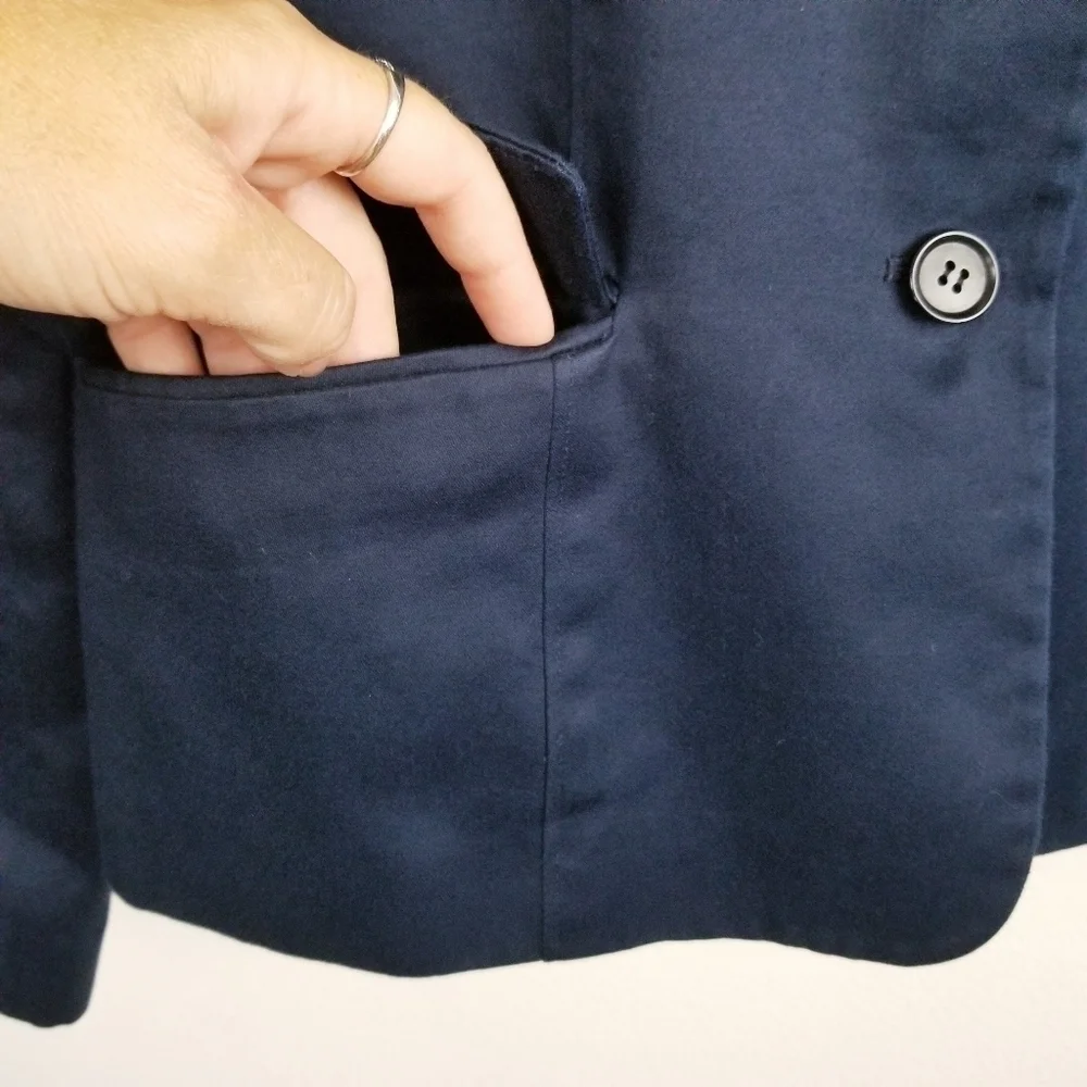 J. Crew Navy Blue Blazer